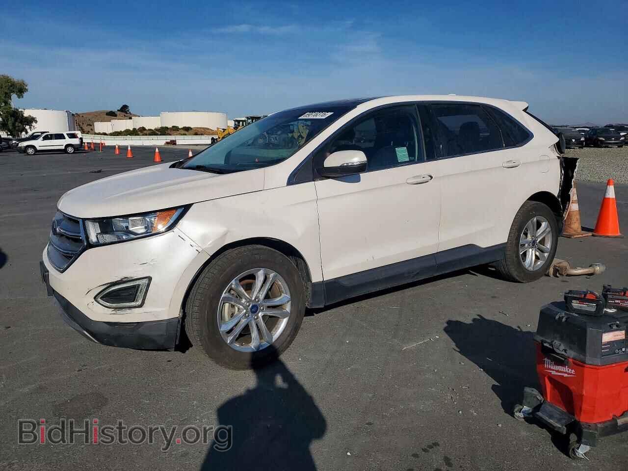 2017 Ford EDGE SEL (VIN 2FMPK3J93HBB69121) — фото 1 из 15, Copart, повреждение: задняя часть