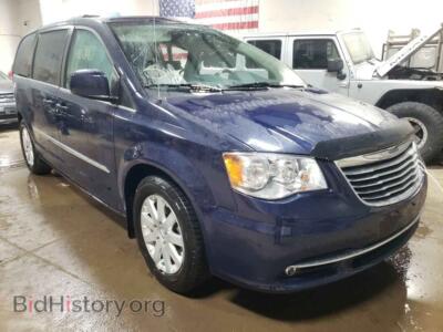 2016 Chrysler MINIVAN TOWN & COU, синий — VIN 2C4RC1BG0GR173094, Copart