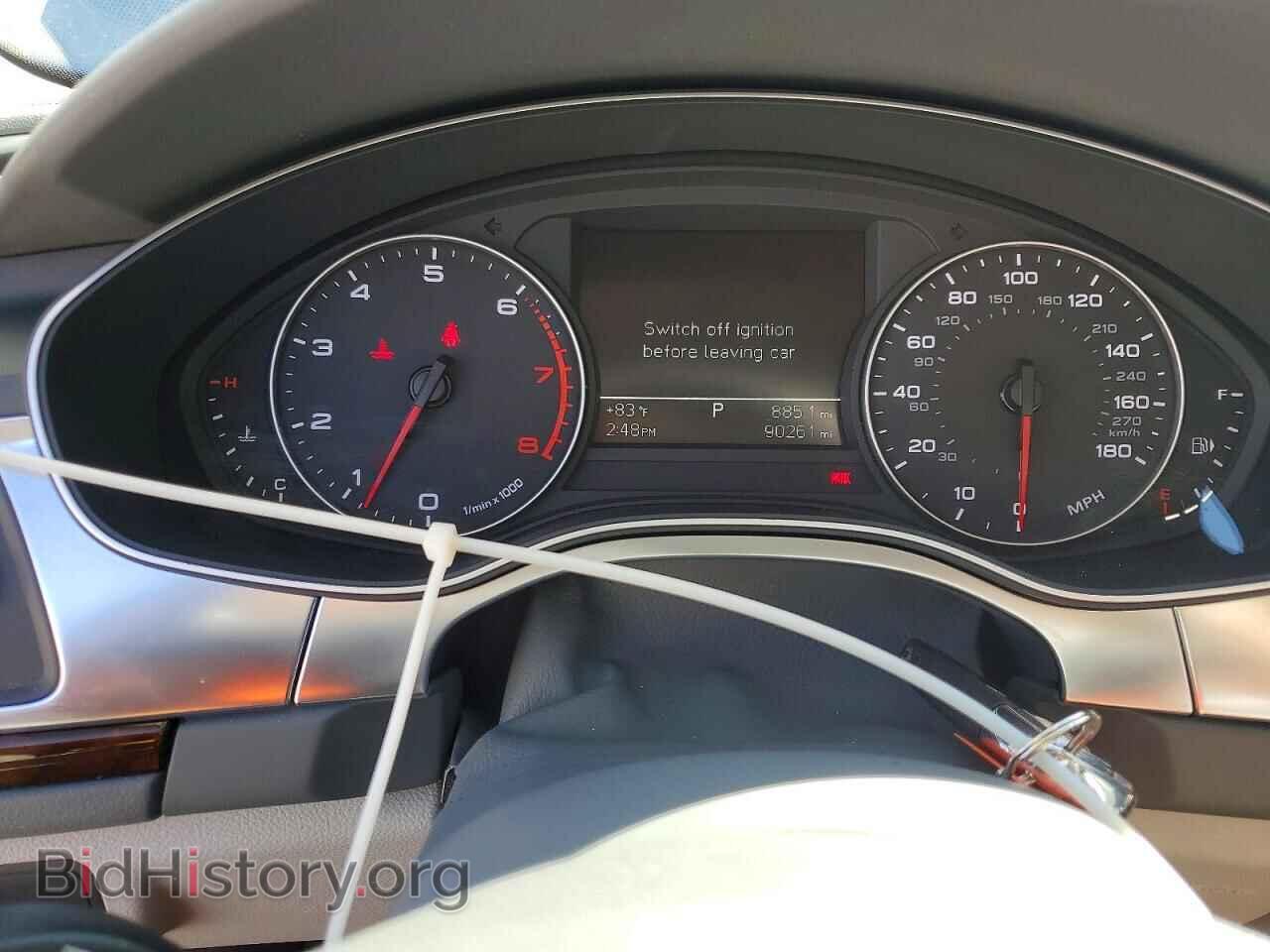 2013 AUDI A6 - VIN: WAUFGAFC0DN044499 - Фото 9