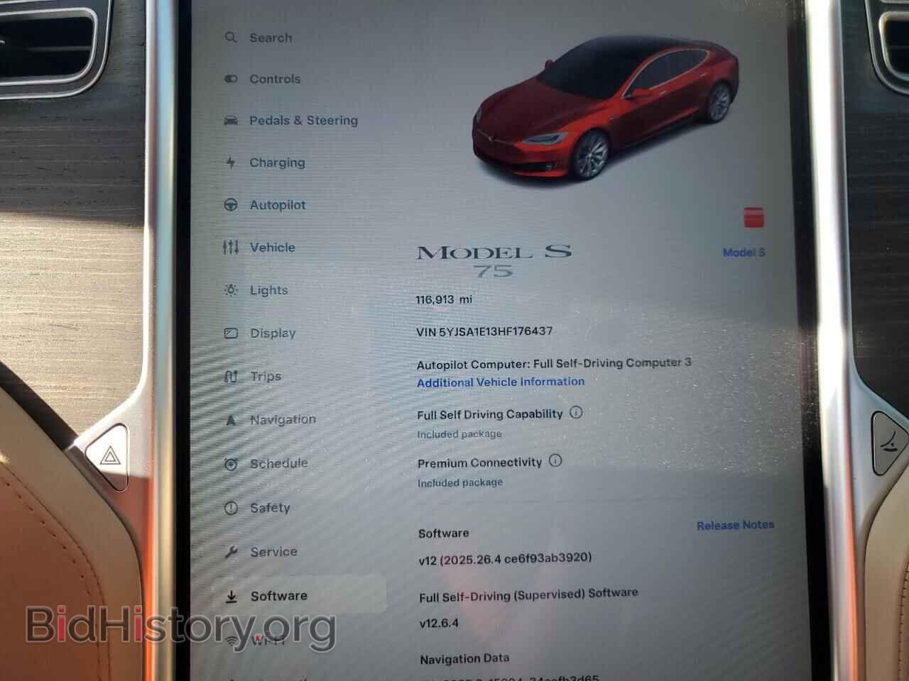 2017 TESLA MODEL S - VIN: 5YJSA1E13HF176437 - Photo 9