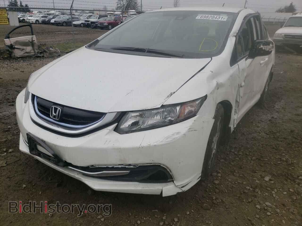 2013 HONDA CIVIC - VIN: 19XFB4F20DE201723 - Фото 2