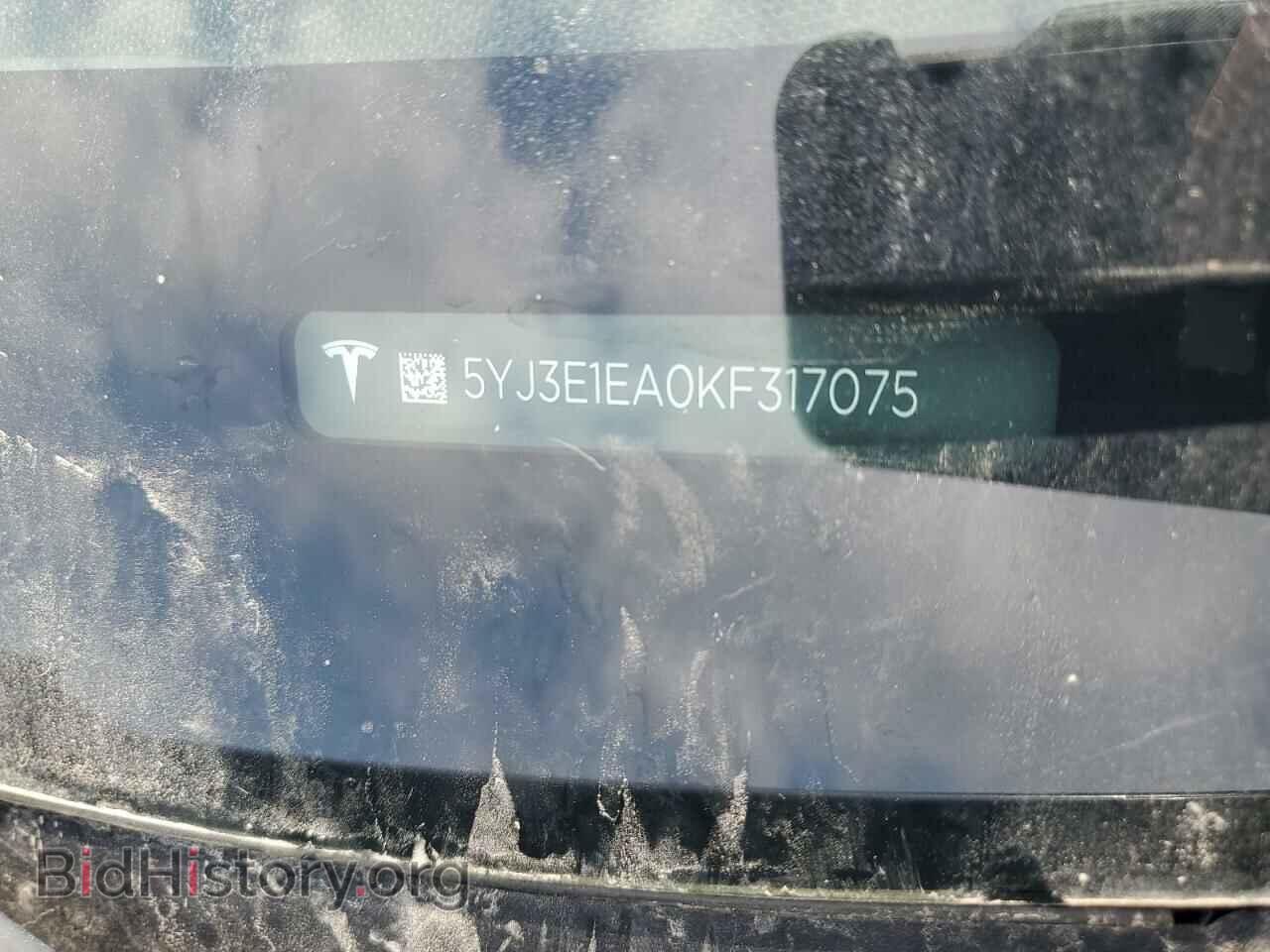 2019 TESLA MODEL 3 - VIN: 5YJ3E1EA0KF317075 - Фото 13