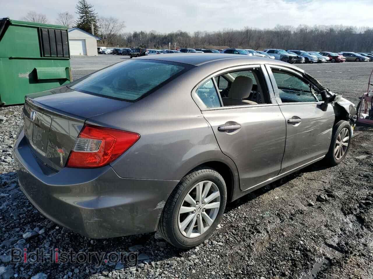 2012 HONDA CIVIC - VIN: 19XFB2F87CE352078 - Фото 3