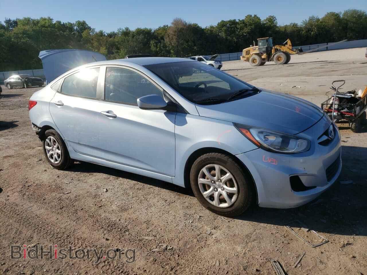2013 HYUNDAI ACCENT - VIN: KMHCT4AEXDU526250 - Фото 4