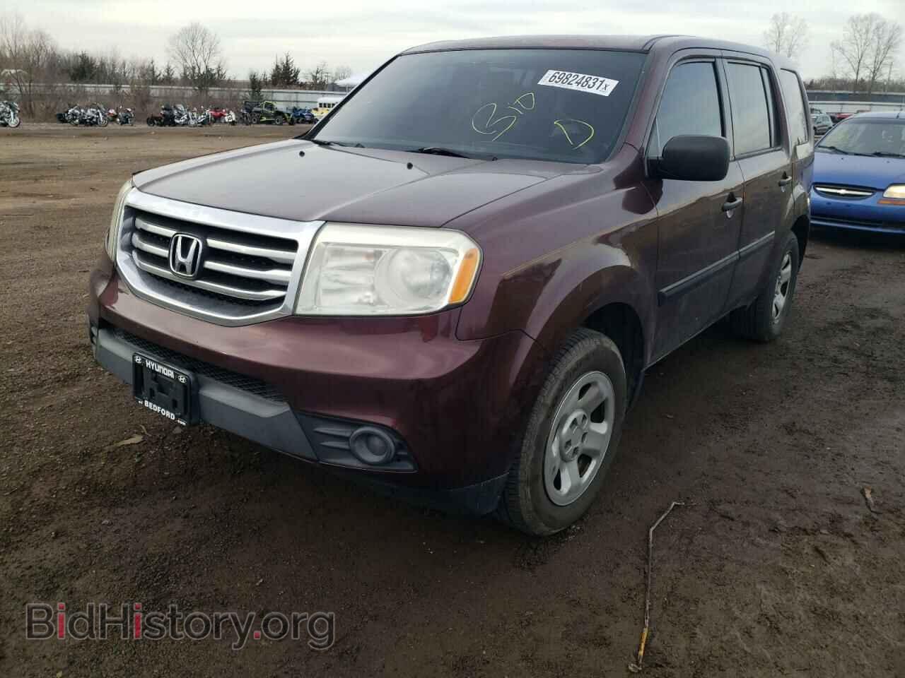 2013 HONDA PILOT - VIN: 5FNYF3H28DB030699 - Фото 2