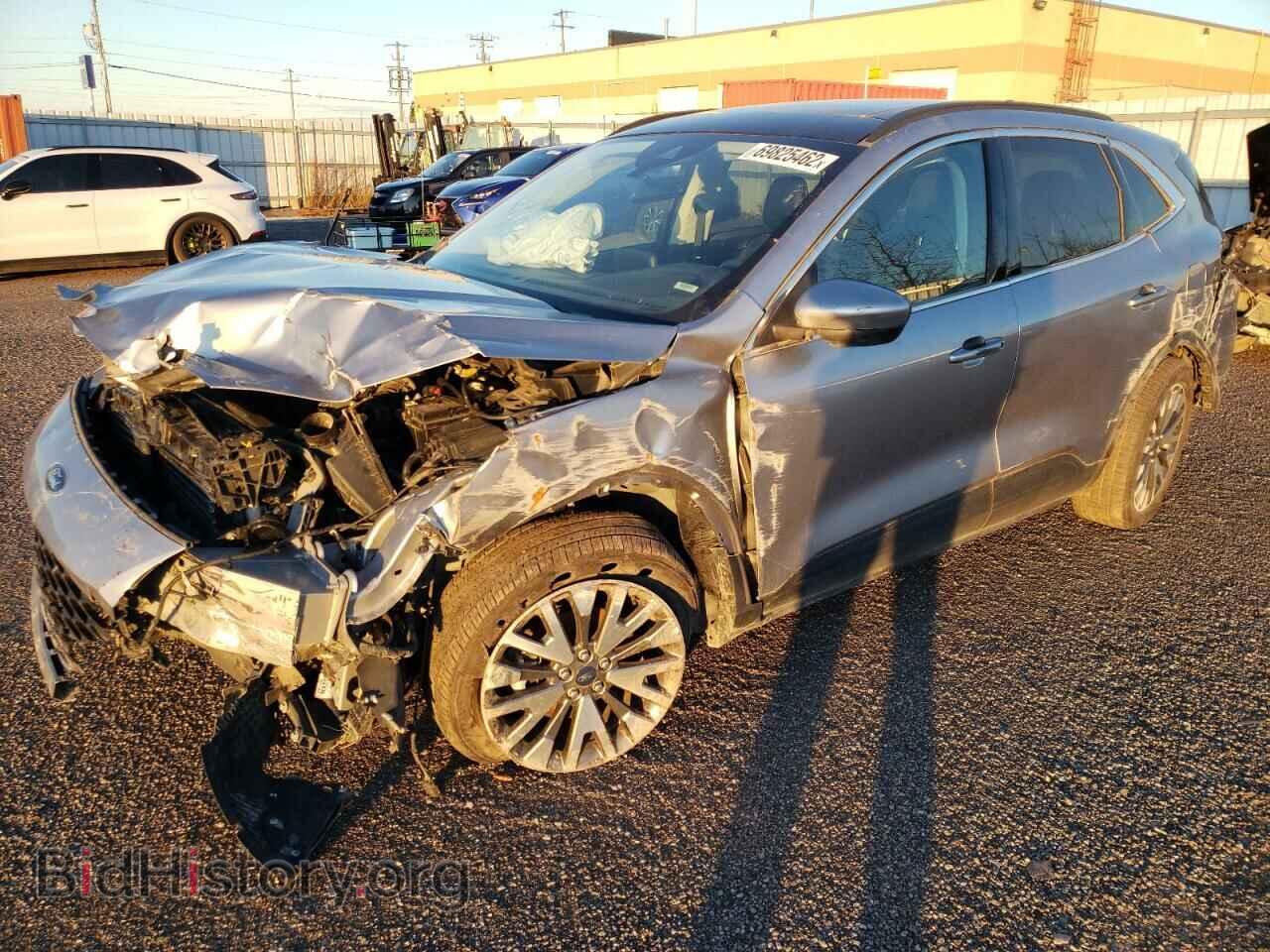 Photo 1FMCU9J94MUA56312 - FORD ESCAPE 2021