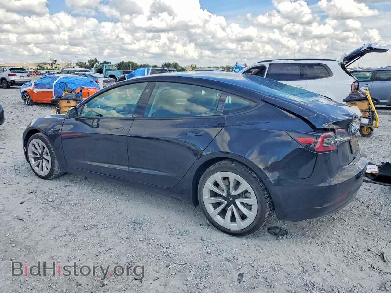 2022 TESLA MODEL 3 - VIN: 5YJ3E1EB8NF199189 - Photo 2