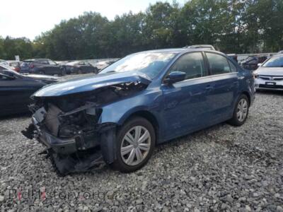2017 Volkswagen JETTA S, blue — VIN 3VW2B7AJ2HM317710, Copart