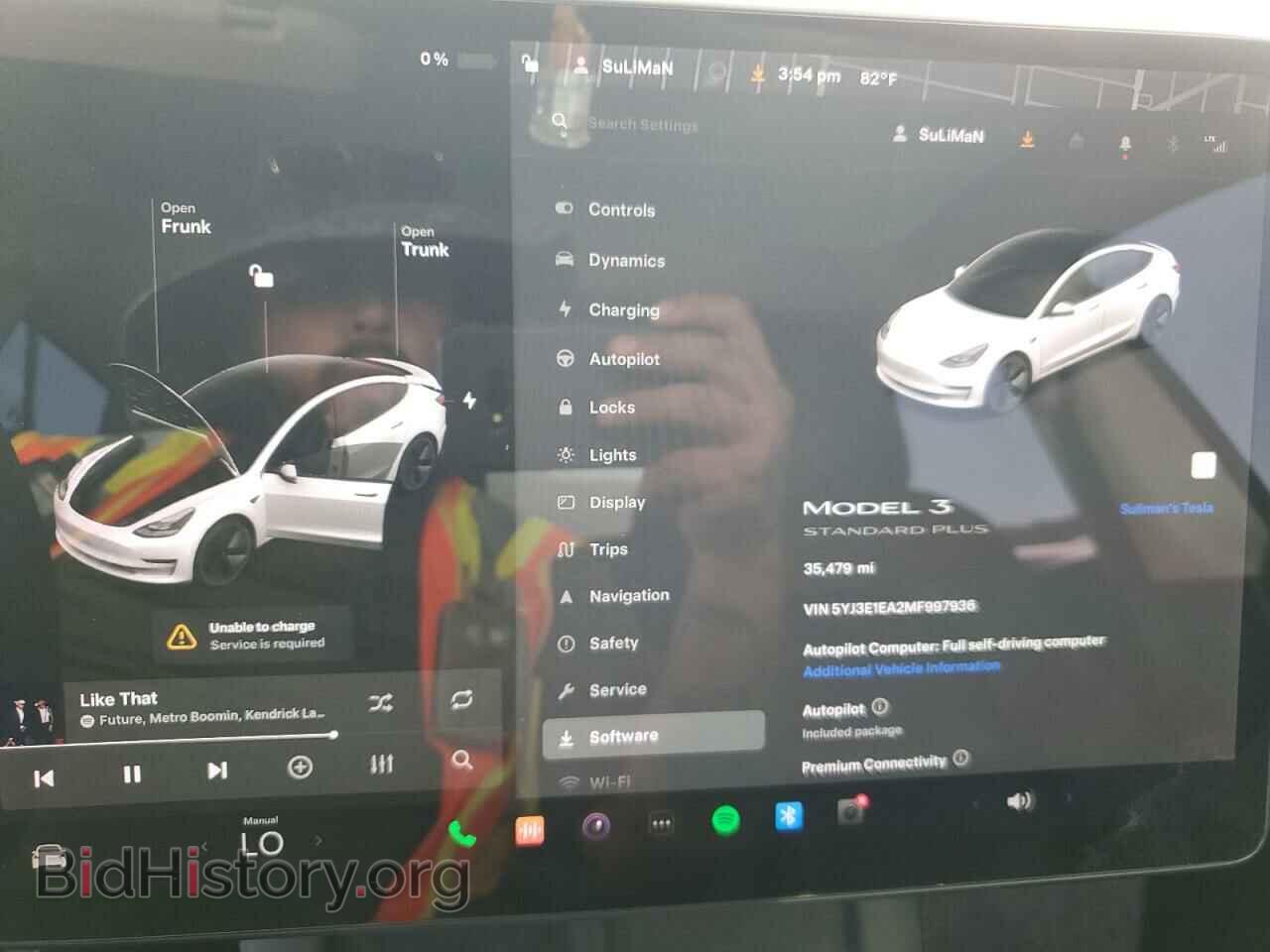 2021 TESLA MODEL 3 - VIN: 5YJ3E1EA2MF997936 - Photo 9