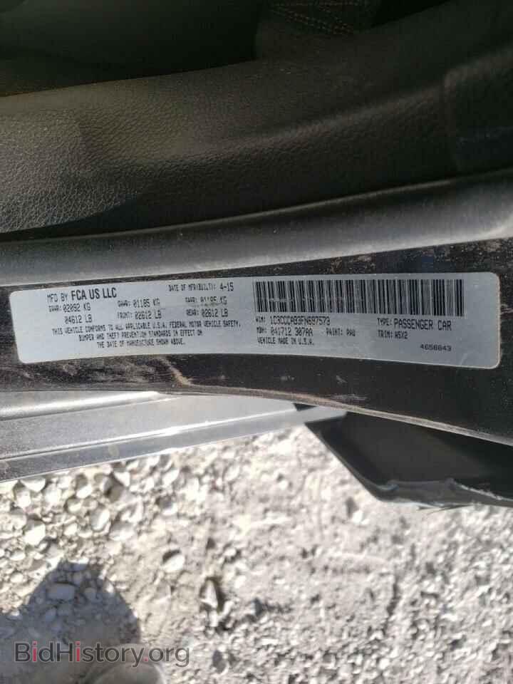 2015 CHRYSLER 200 - VIN: 1C3CCCAB3FN697573 - Фото 10
