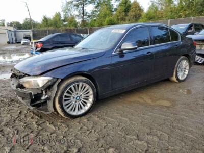 2015 BMW 3 SERIES 328 XI, синий — VIN WBA3B3G58FNT68882, Copart
