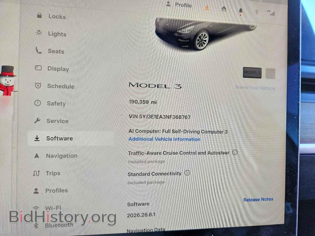 2022 TESLA MODEL 3 - VIN: 5YJ3E1EA3NF368767 - Photo 9