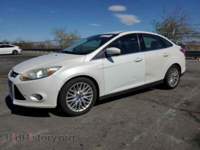 2012 Ford FOCUS SEL, белый — VIN 1FAHP3H24CL429401, Copart