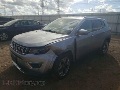 2020 Jeep COMPASS Limited, серебристый — VIN 3C4NJCCB7LT158389, Copart