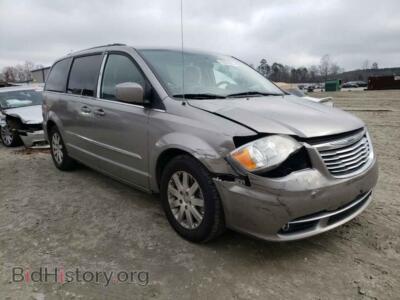 2015 Chrysler MINIVAN Town & COU, серый — VIN 2C4RC1BG1FR552524, Copart