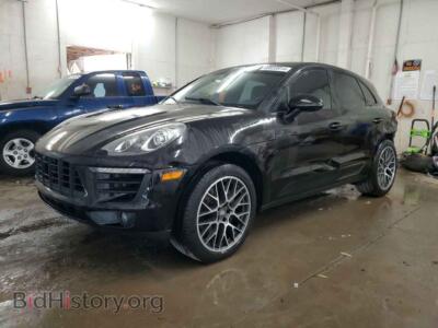 2017 Porsche MACAN S, black — VIN WP1AB2A54HLB14645, Copart