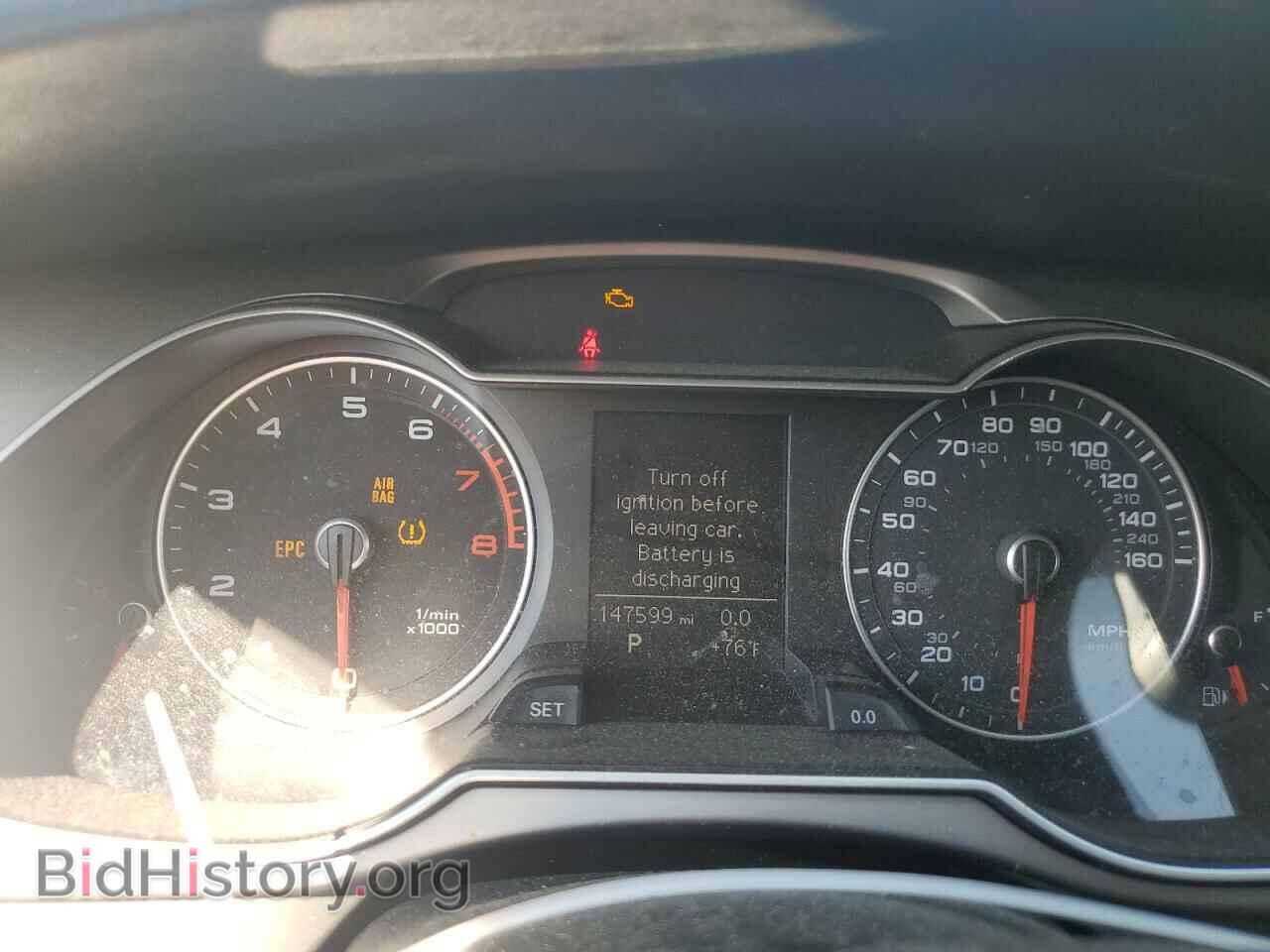 2014 AUDI A4 - VIN: WAUAFAFL7EA057224 - Фото 9