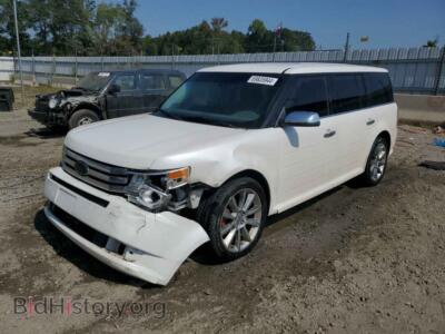 2011 Ford FLEX Limited, белый — VIN 2FMGK5DC1BBD31256, Copart