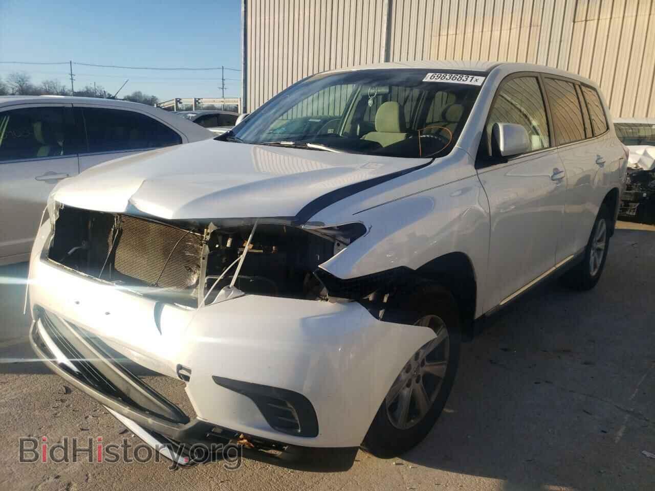 2013 TOYOTA HIGHLANDER - VIN: 5TDZA3EH7DS031804 - Фото 2