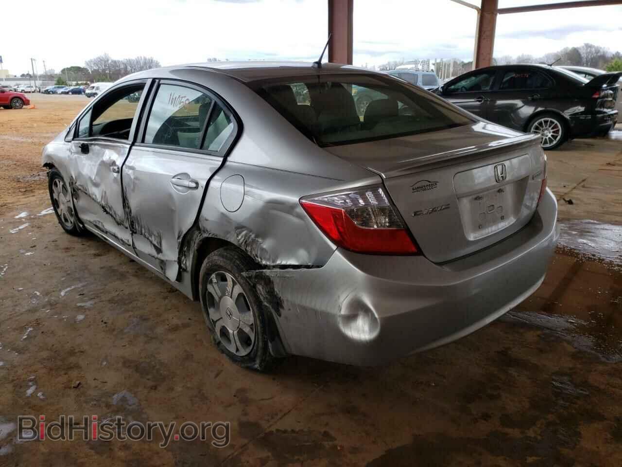 2012 HONDA CIVIC - VIN: JHMFB4F33CS001714 - Фото 3