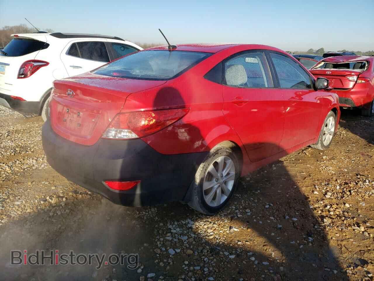 2012 HYUNDAI ACCENT - VIN: KMHCU4AE2CU249217 - Фото 4