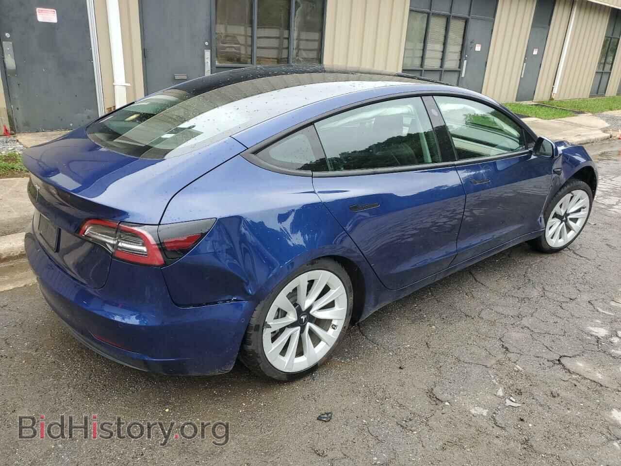 2022 TESLA MODEL 3 - VIN: 5YJ3E1EA8NF189673 - Фото 3