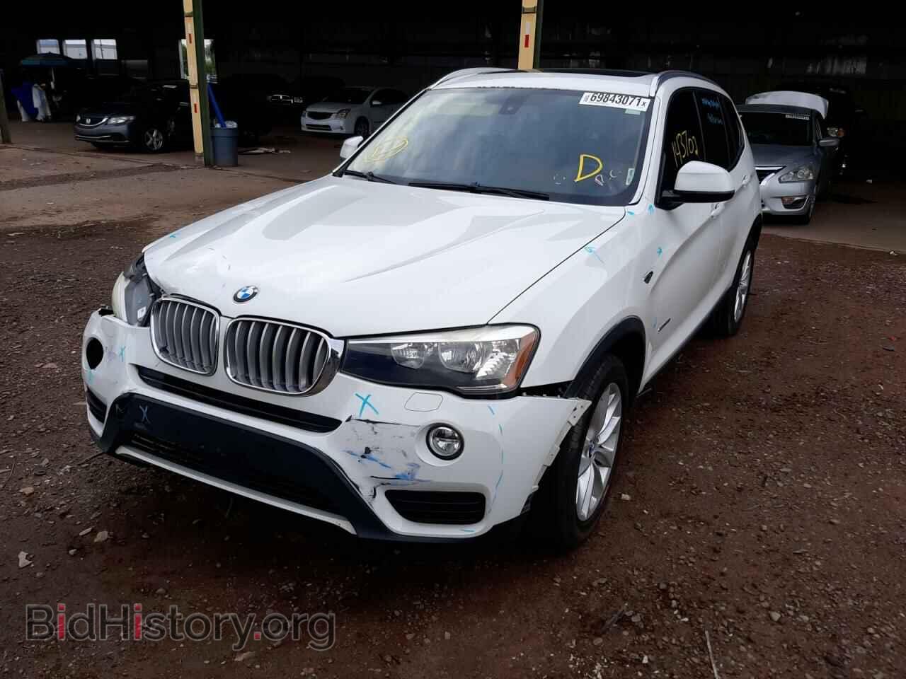 2015 BMW X3 - VIN: 5UXWZ7C52F0M82736 - Фото 2