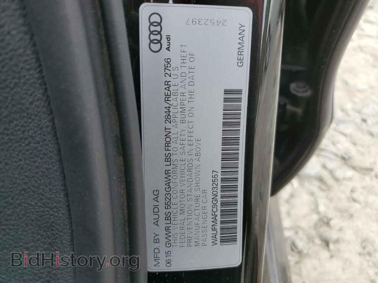 2016 AUDI A6 - VIN: WAUFMAFC9GN032557 - Фото 12