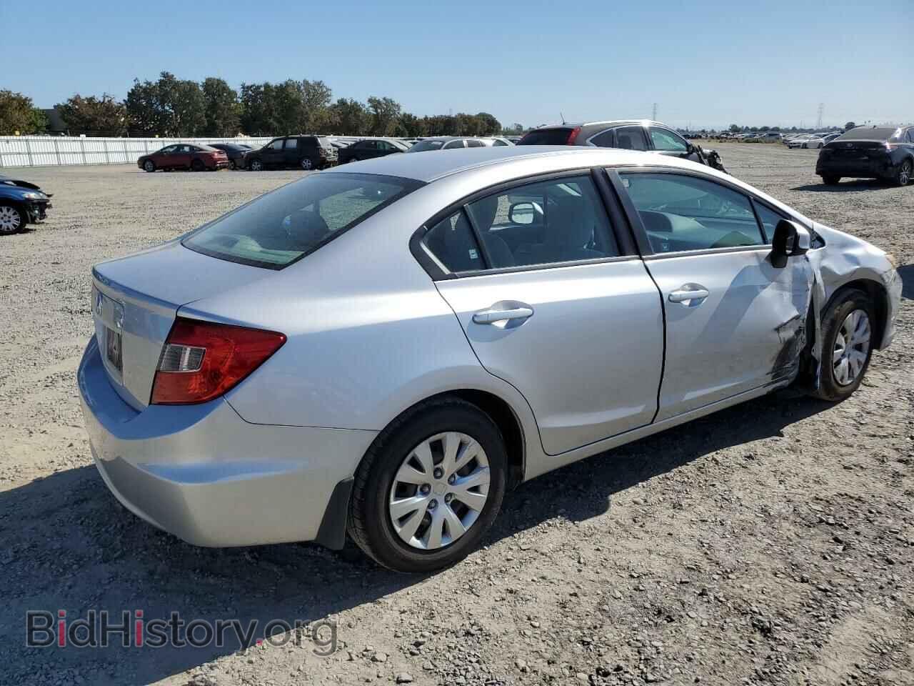 2012 HONDA CIVIC - VIN: 19XFB2F52CE387326 - Фото 3