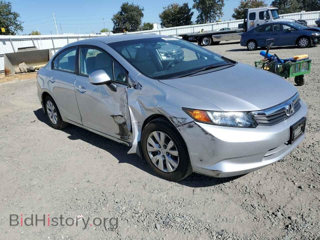 2012 HONDA CIVIC - VIN: 19XFB2F52CE387326 - Фото 4
