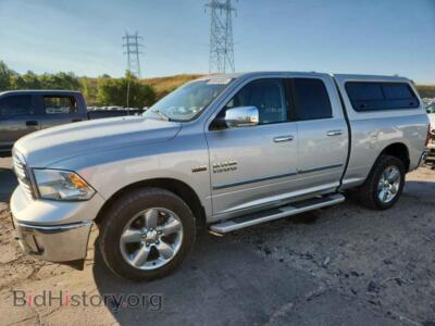 2015 RAM 1500 SLT, серебристый — VIN 1C6RR7GT5FS781267, Copart