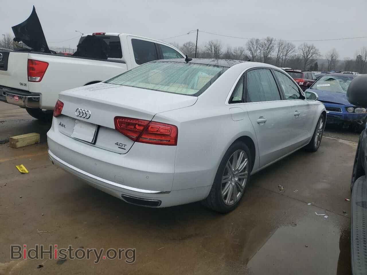 2014 AUDI A8 - VIN: WAUR2AFD0EN004557 - Фото 3