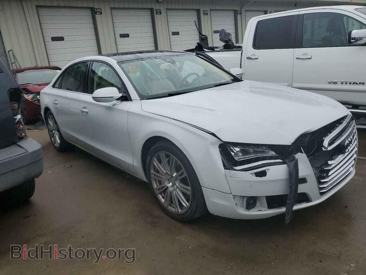 2014 AUDI A8 - VIN: WAUR2AFD0EN004557 - Фото 4