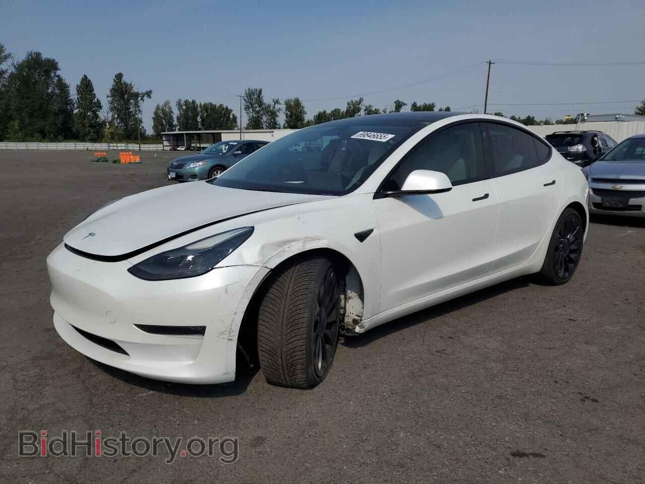 Photo 5YJ3E1ECXPF471463 - TESLA MODEL 3 2023