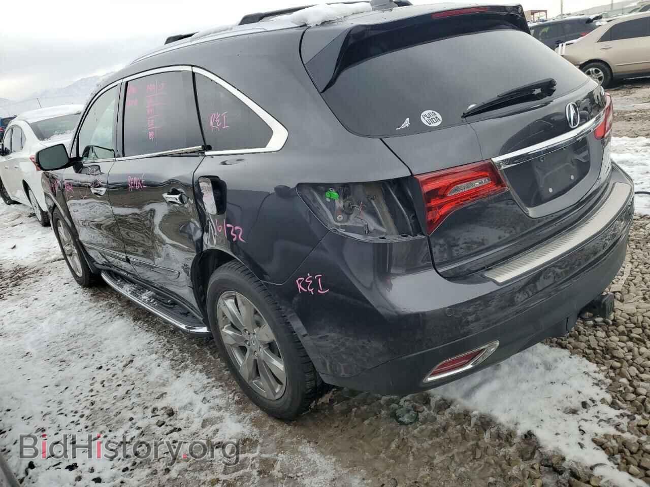 2014 ACURA MDX - VIN: 5FRYD4H8XEB019459 - Фото 2