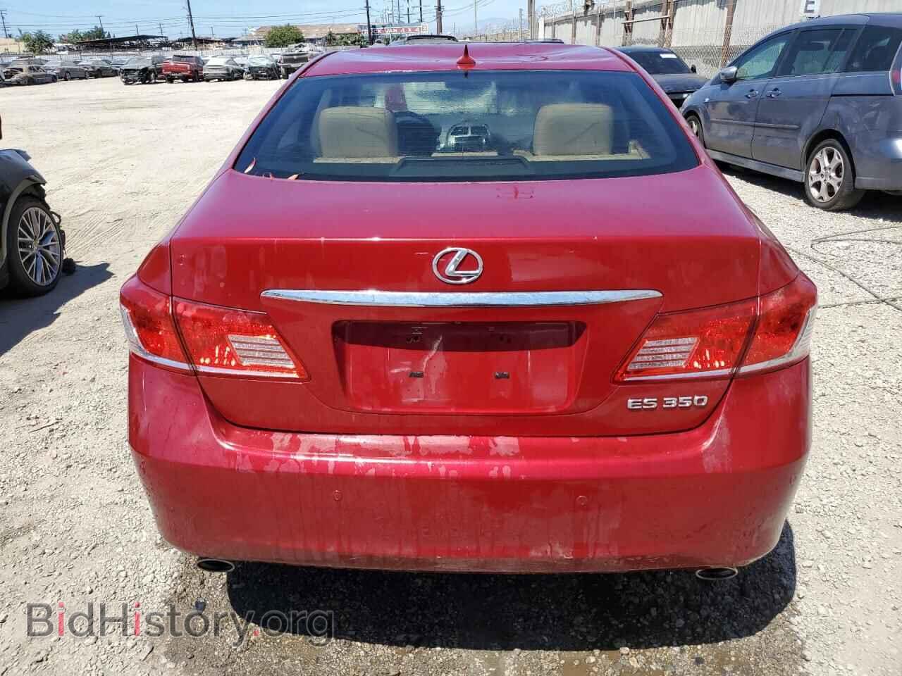 2012 LEXUS ES350 - VIN: JTHBK1EG7C2493925 - Фото 6