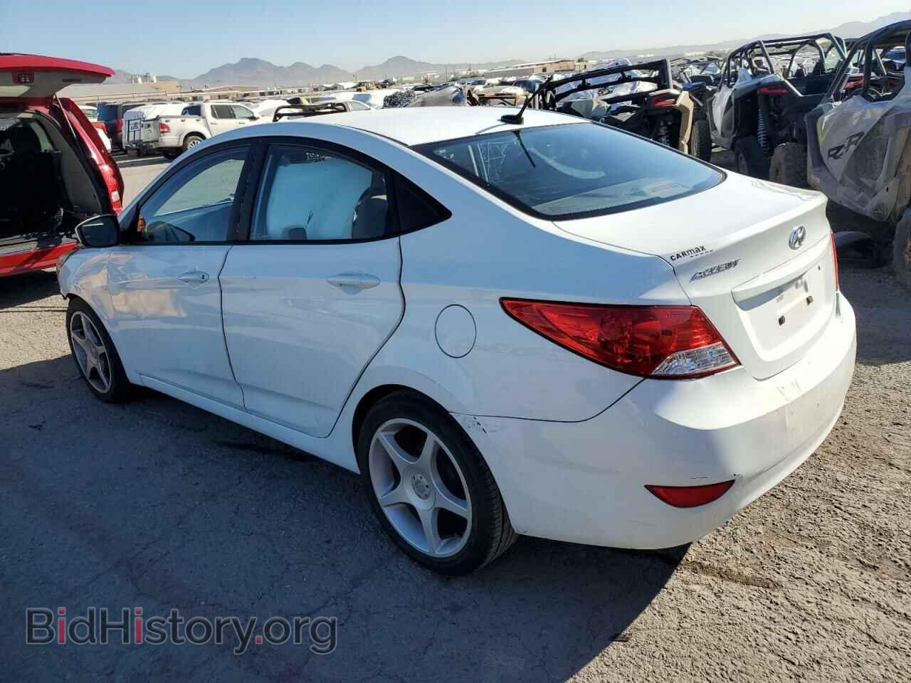 2013 HYUNDAI ACCENT - VIN: KMHCT4AE0DU558754 - Фото 2