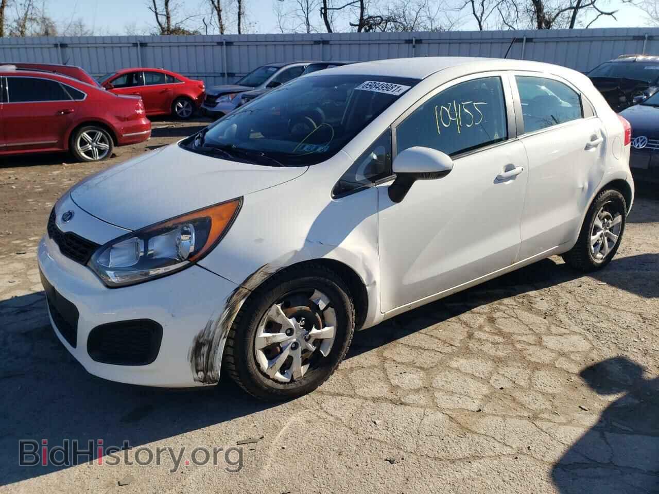 2012 KIA RIO - VIN: KNADM5A31C6014399 - Фото 2