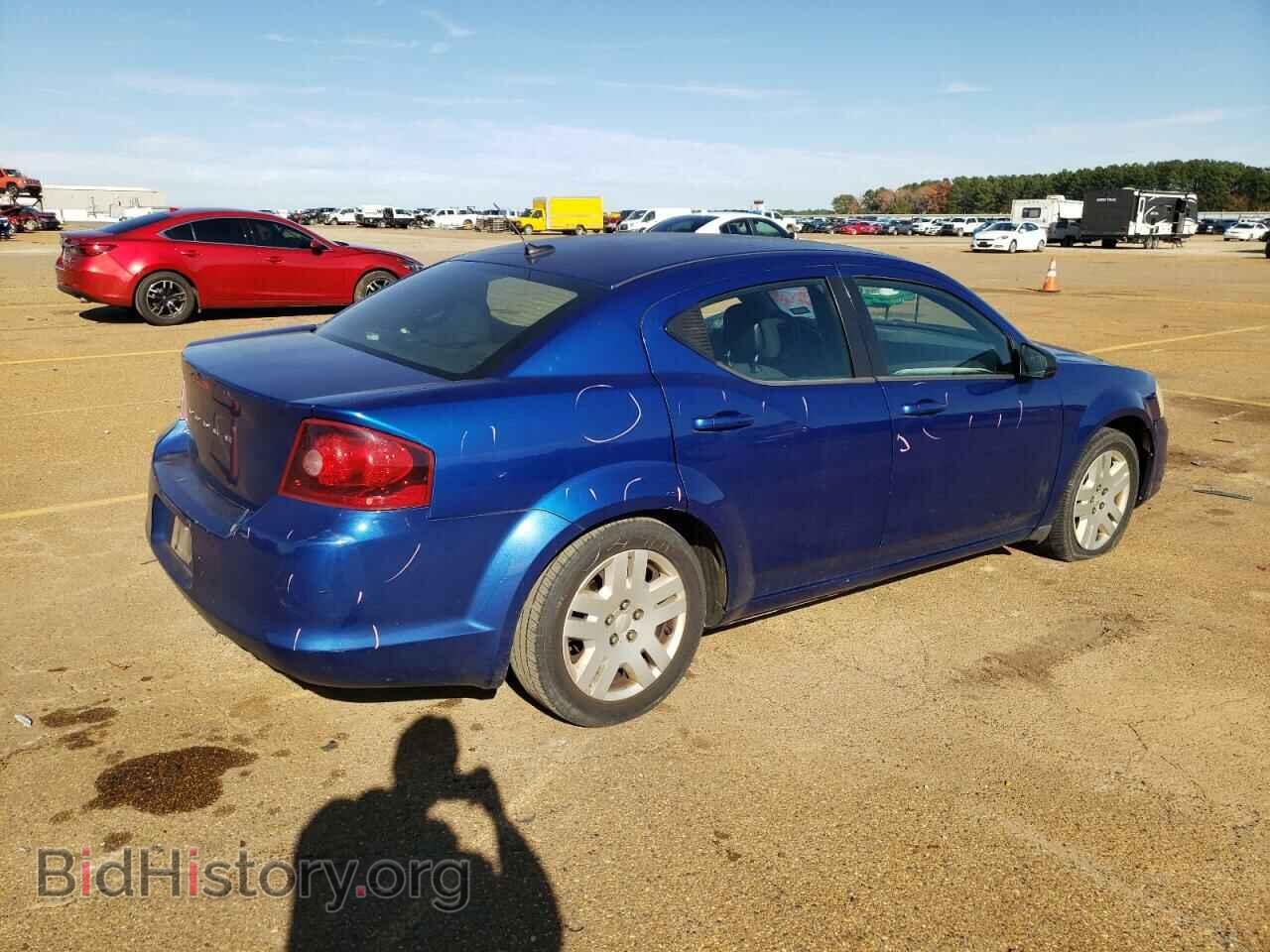 2014 DODGE AVENGER - VIN: 1C3CDZAB5EN110207 - Фото 3