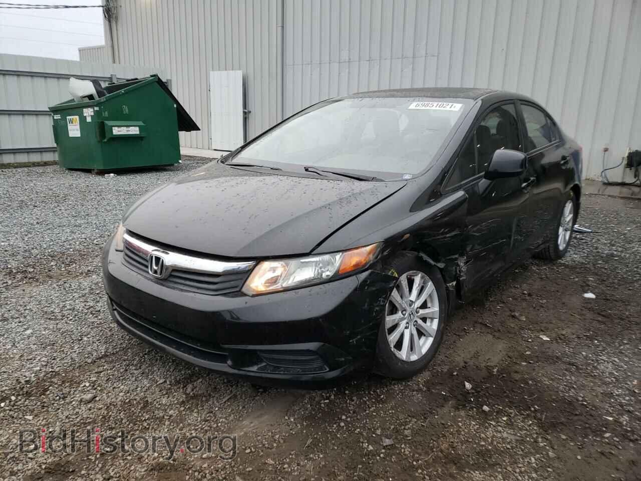 2012 HONDA CIVIC - VIN: 2HGFB2F81CH329451 - Фото 2