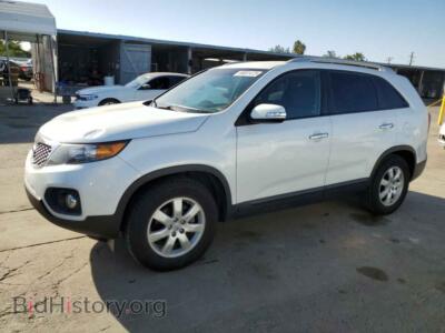 2012 Kia SORENTO Sorento BA, белый — VIN 5XYKT3A61CG267053, Copart