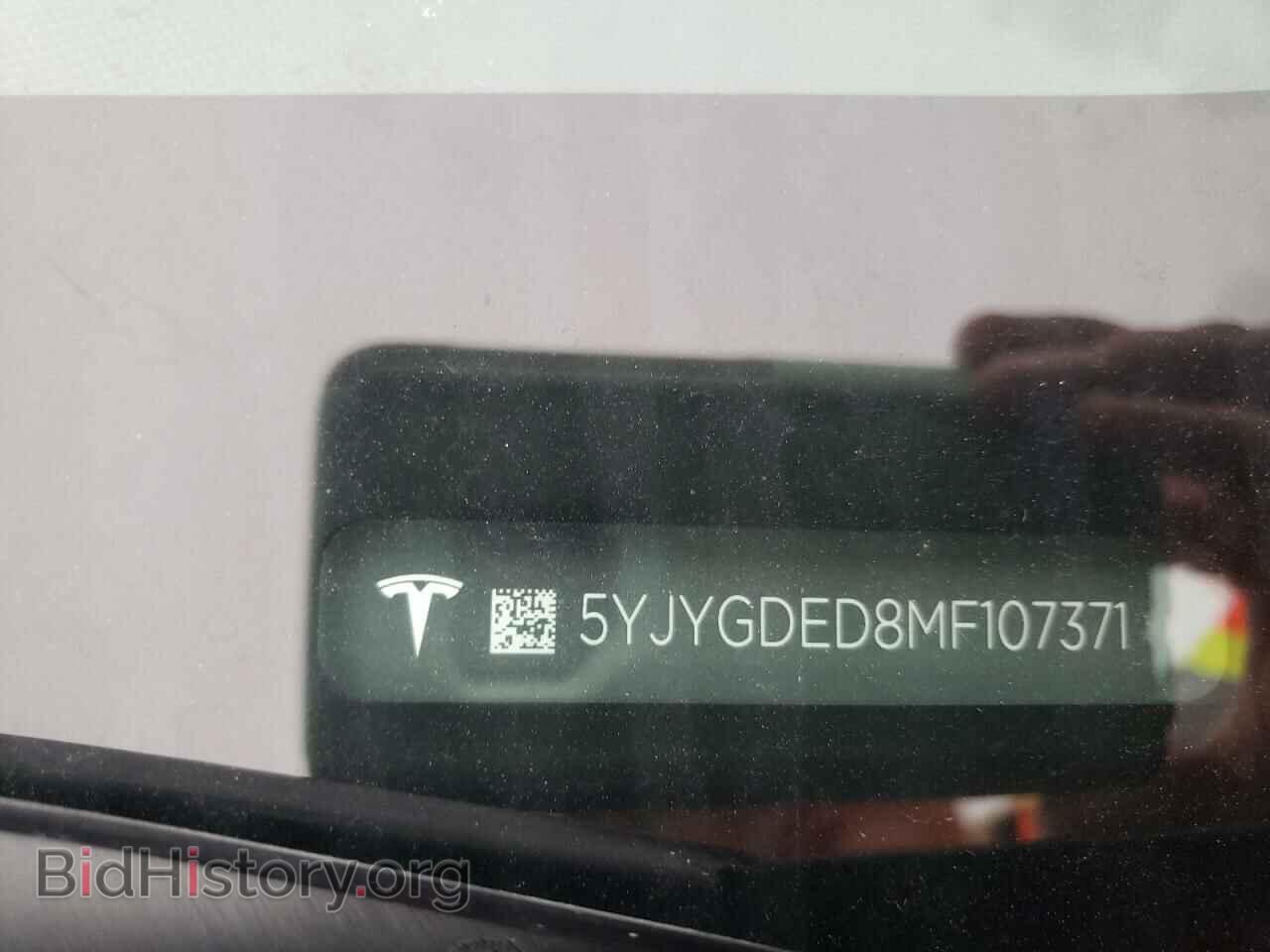 2021 TESLA MODEL Y - VIN: 5YJYGDED8MF107371 - Фото 10