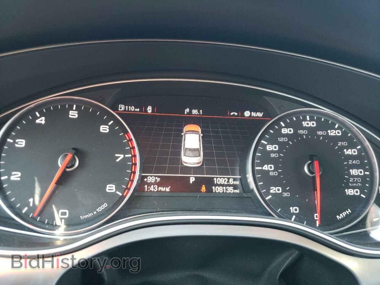 2013 AUDI A6 - VIN: WAUHGAFC5DN137009 - Фото 9