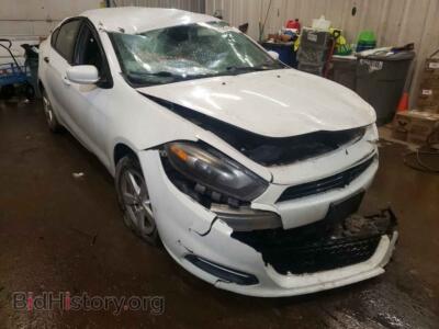 2015 Dodge DART Dart SXT, white — VIN 1C3CDFBB1FD173700, Copart