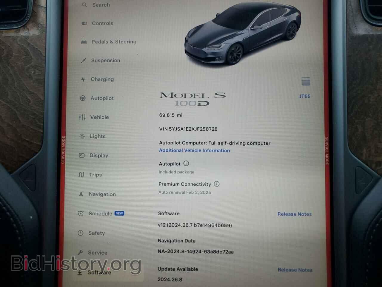 2018 TESLA MODEL S - VIN: 5YJSA1E2XJF258728 - Photo 9