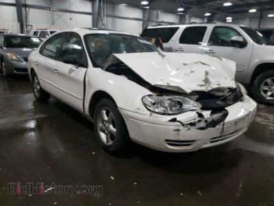 2007 Ford TAURUS Taurus SEL, white — VIN 1FAFP56U27A207030, Copart