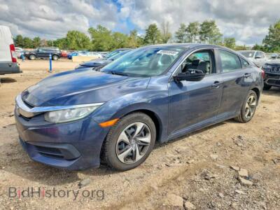 2016 Honda CIVIC LX, синий — VIN 19XFC2F57GE044305, Copart