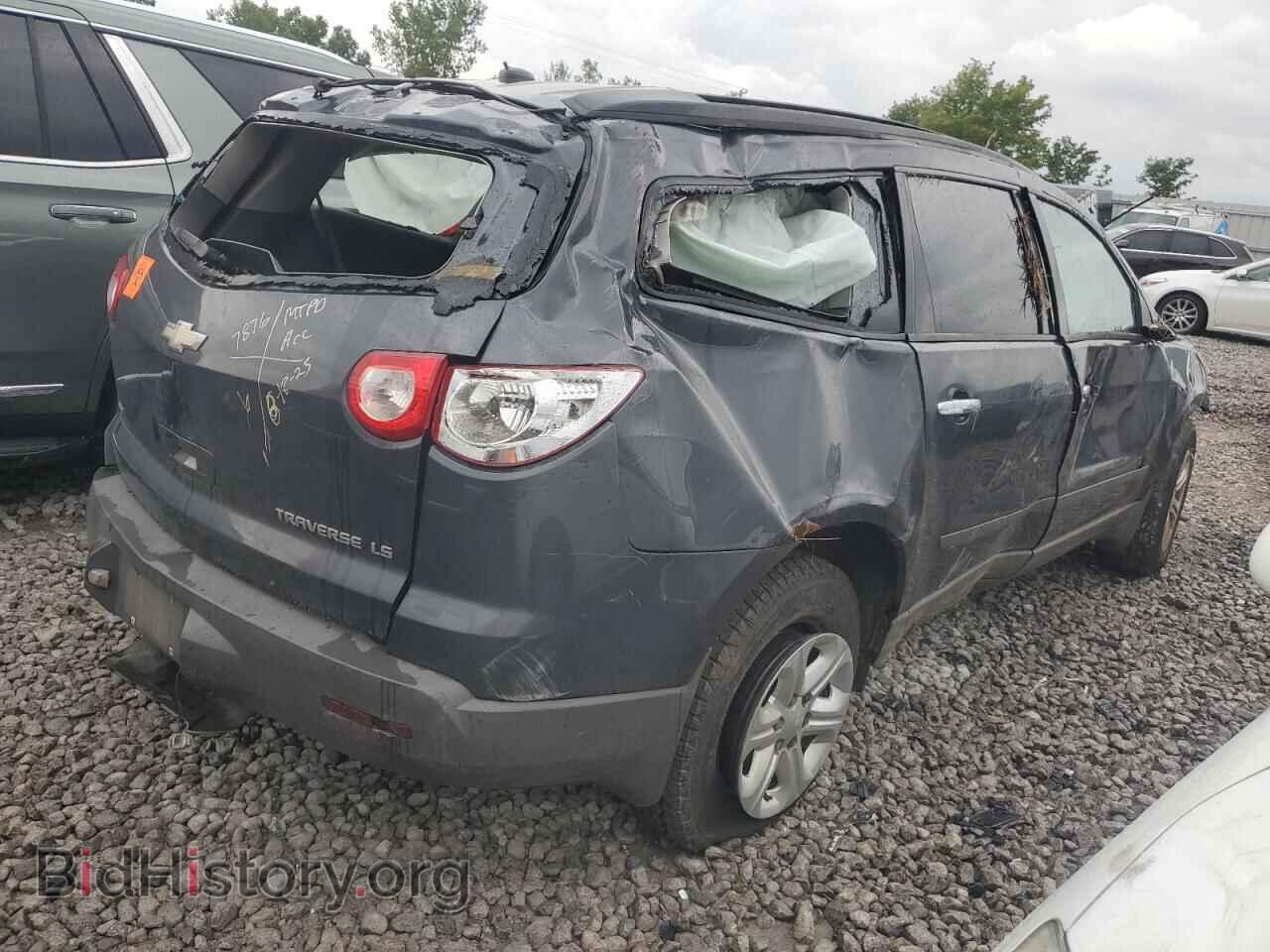 2011 CHEVROLET TRAVERSE - VIN: 1GNKVEED6BJ197876 - Фото 3
