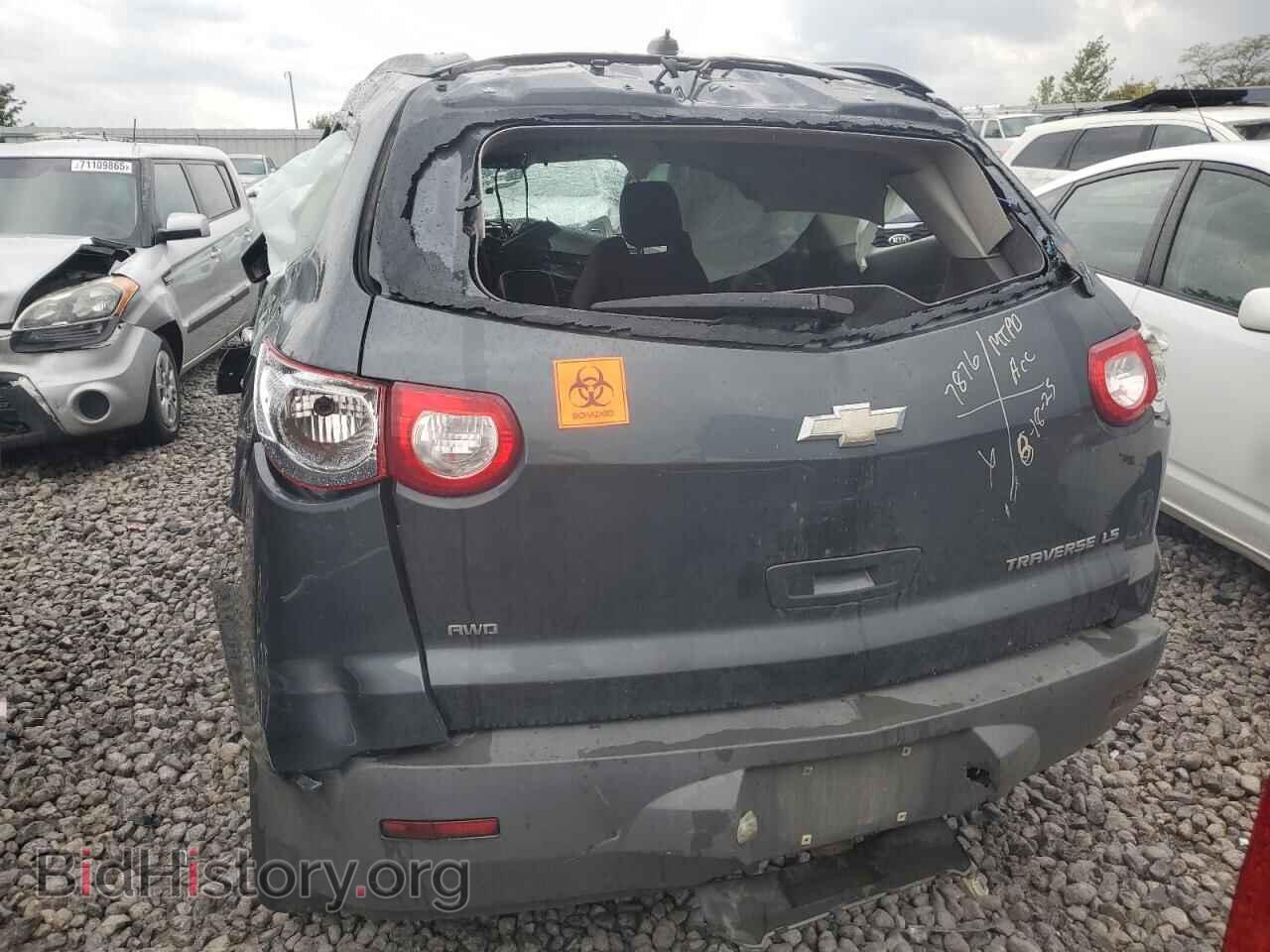 2011 CHEVROLET TRAVERSE - VIN: 1GNKVEED6BJ197876 - Фото 6