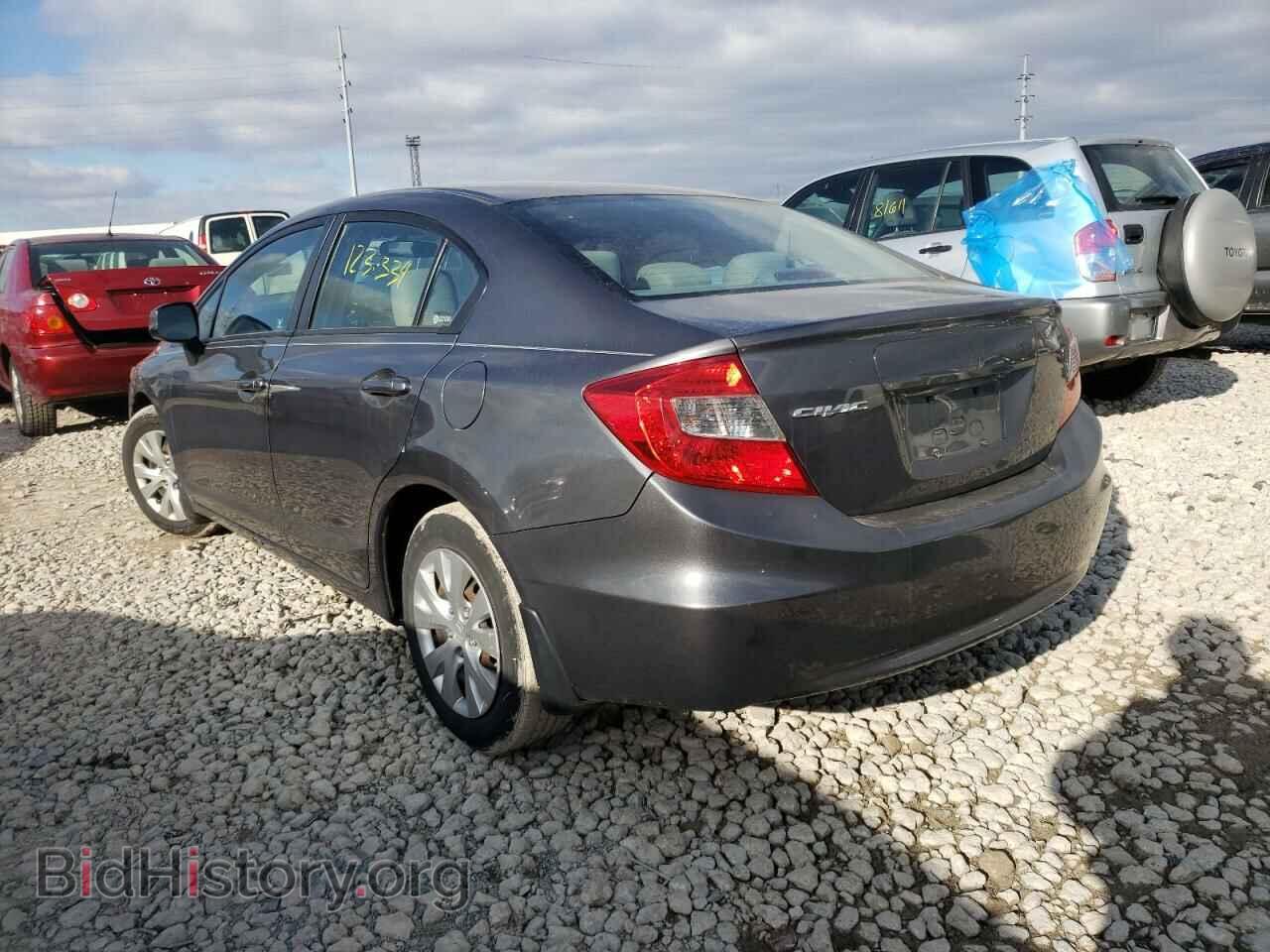 2012 HONDA CIVIC - VIN: 19XFB2F5XCE025373 - Фото 3